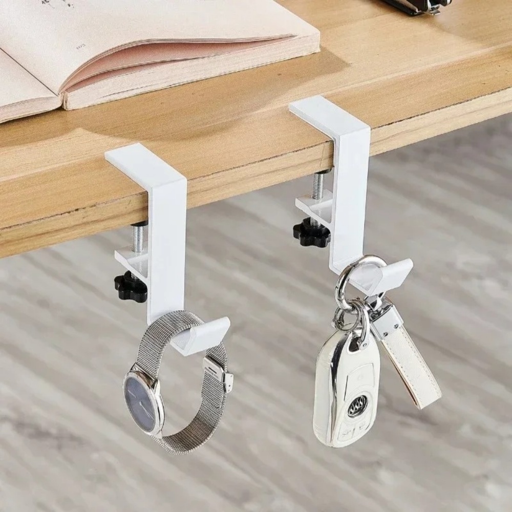 Home Office Headset - 1/2 szt. Regulowany haczyk na biurko