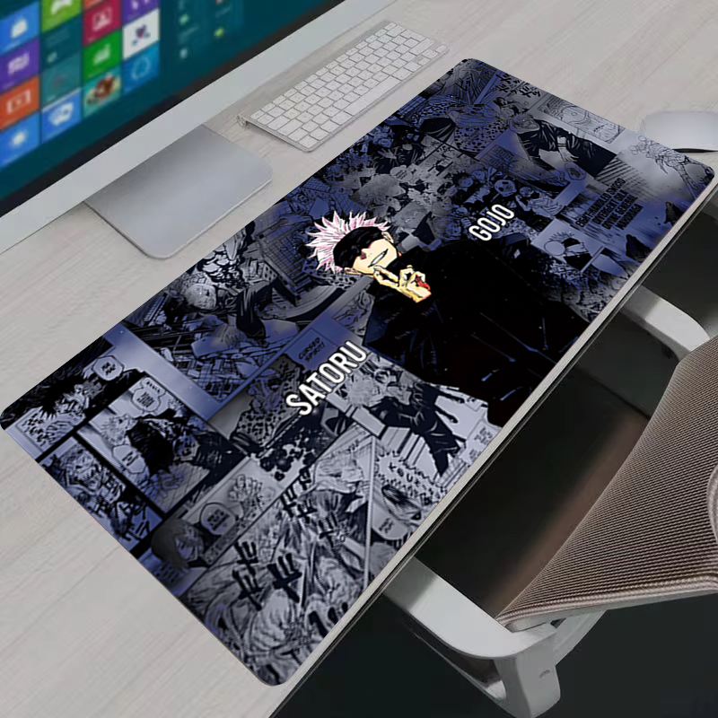 Home Office Keyboard And Mouse - Podkładka pod mysz Cool Anime Jujutsu