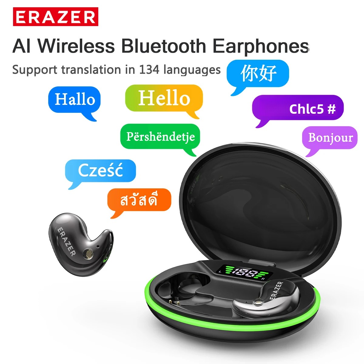 Home Office Headset - Słuchawki douszne Bluetooth EARZER XF58 z