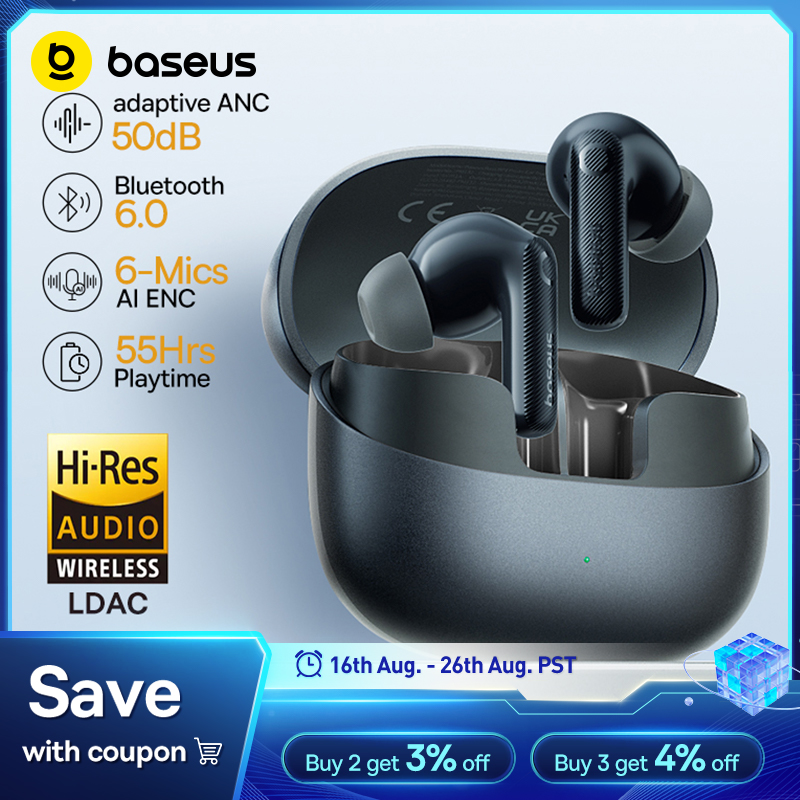 Home Office Headset - Słuchawki bezprzewodowe Baseus EP10 Pro ANC