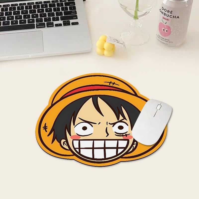 Home Office Keyboard And Mouse - Podkładka pod mysz One Piece Luffy,