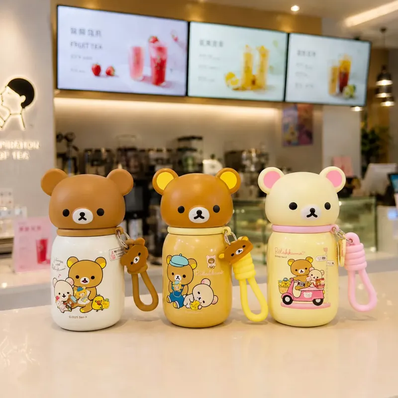 Home Office Gif - 2026 Nowy termiczny kubek Rilakkuma ze
