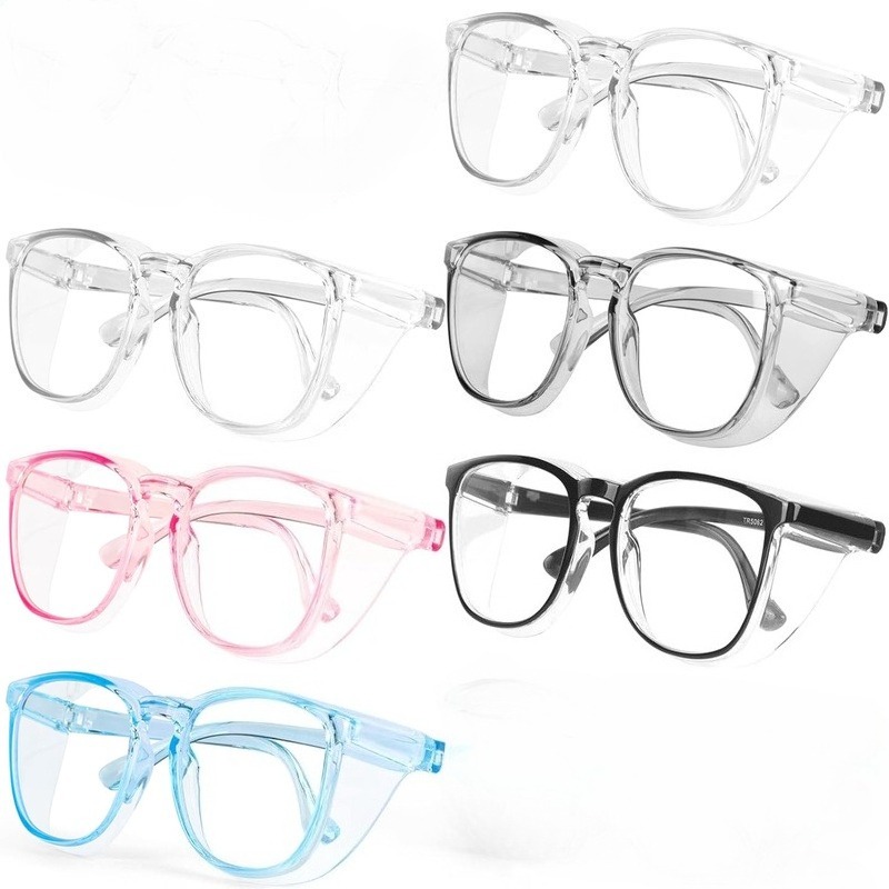 Blue Light Glasses - 1/6 szt. Damskie okulary ochronne, przeciwmgielne,