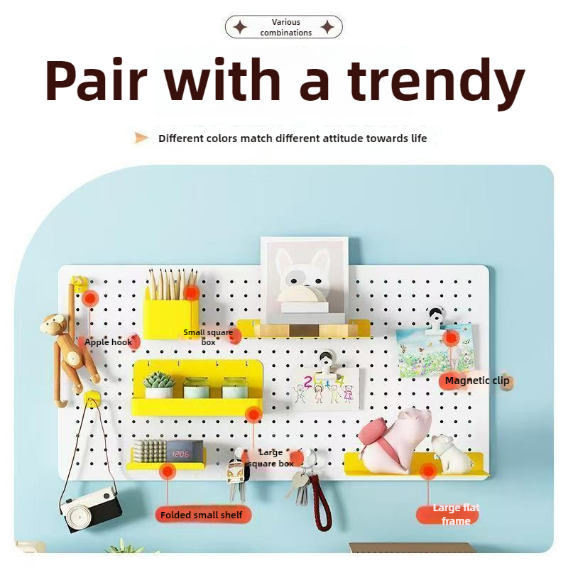 Tablica z otworami DIY Metalow – Home Office Organization recenzja i cena