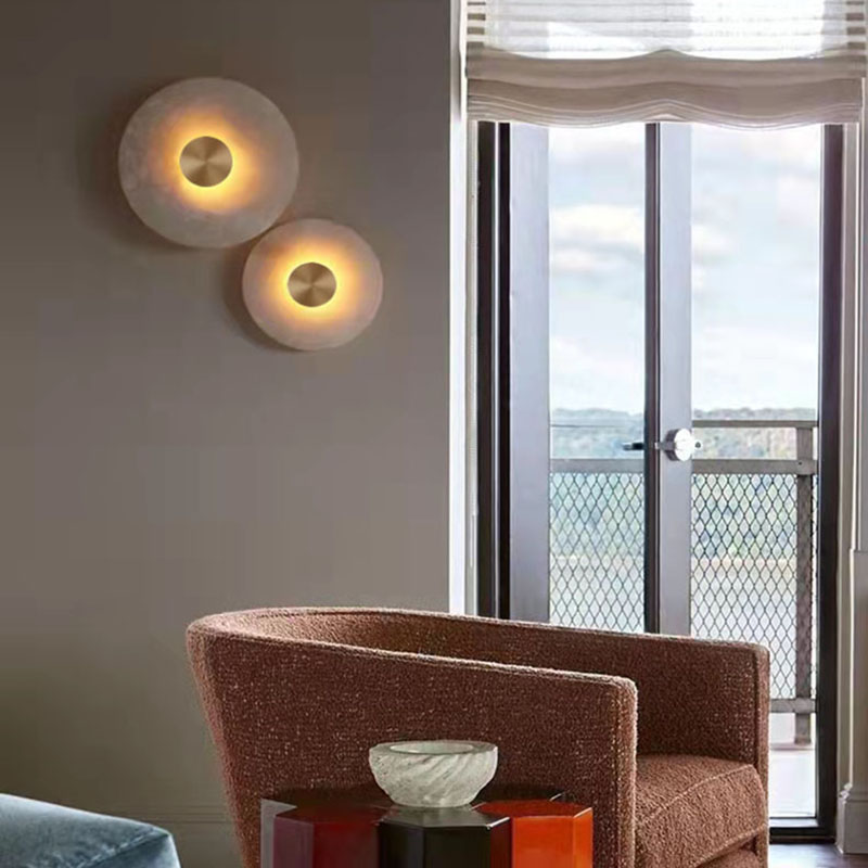 Lampa ścienna LED z naturalneg – Home Office Background recenzja i cena