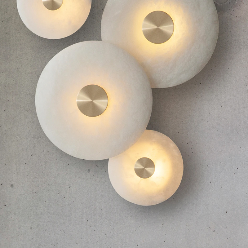 Lampa ścienna LED z naturalneg – Home Office Background recenzja i cena