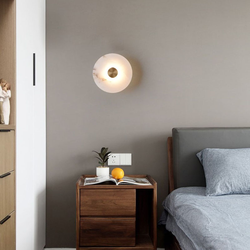 Lampa ścienna LED z naturalneg – Home Office Background recenzja i cena