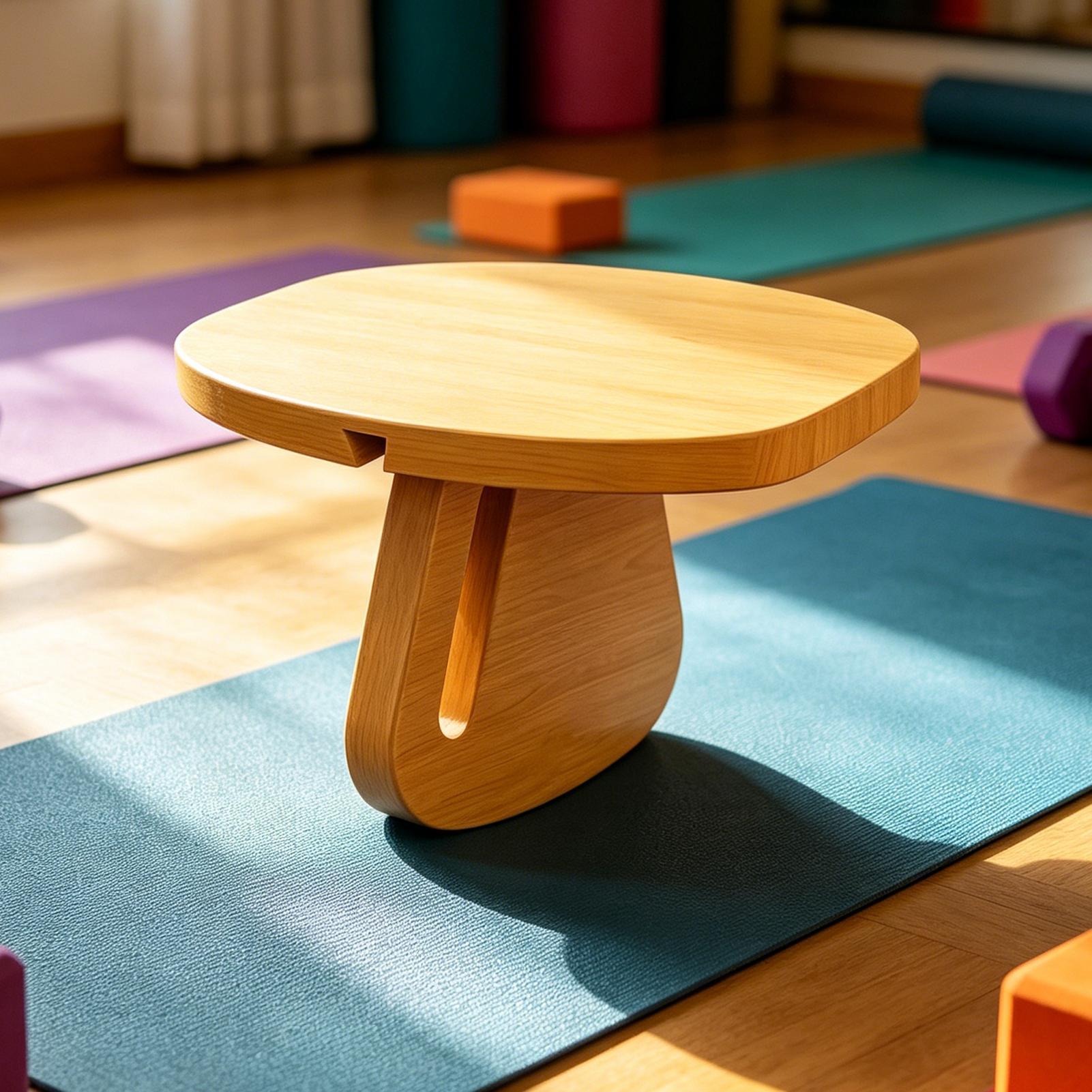Stołek do modlitwy, drewniana  – Home Office Yoga Room recenzja i cena