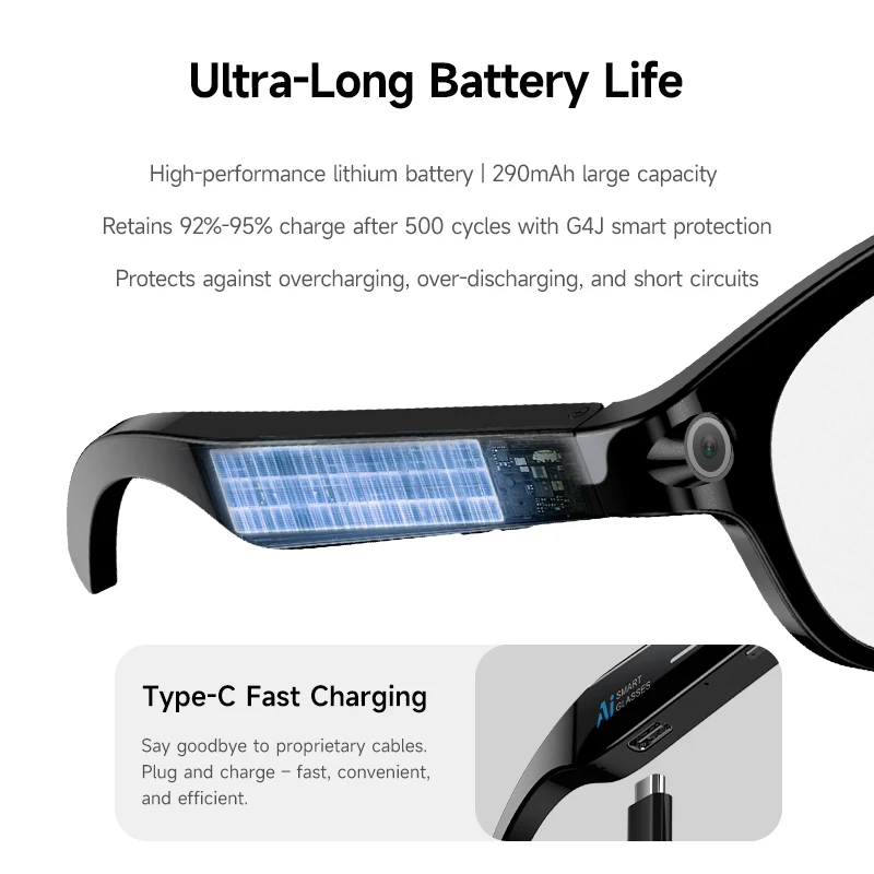 Okulary Lenovo New 2026 8K AI  – Blue Light Glasses recenzja i cena