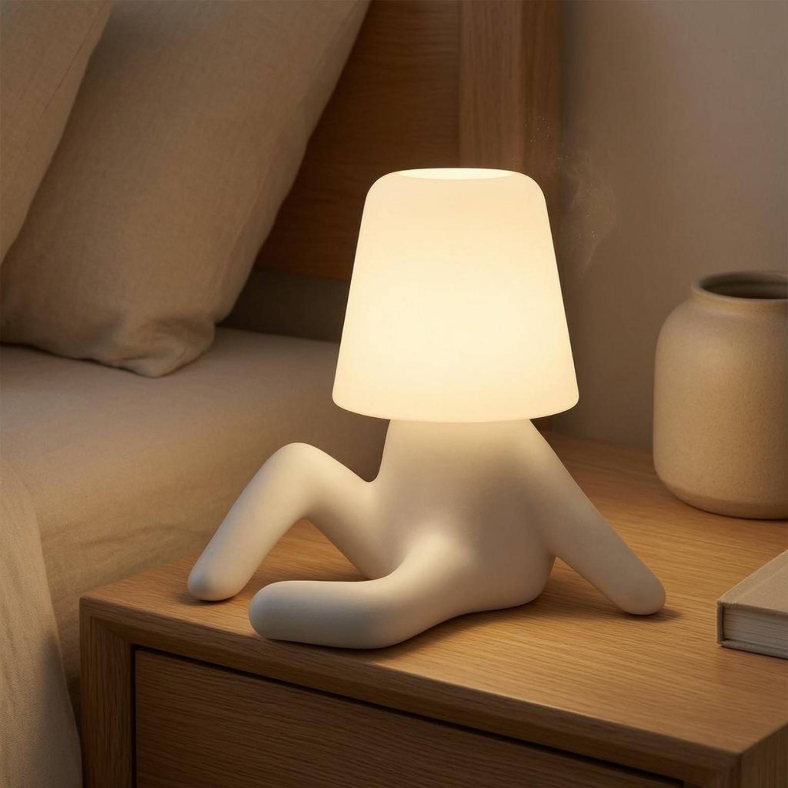 Lampa Stołowa Figurka z Żywicy – Home Office Desks recenzja i cena
