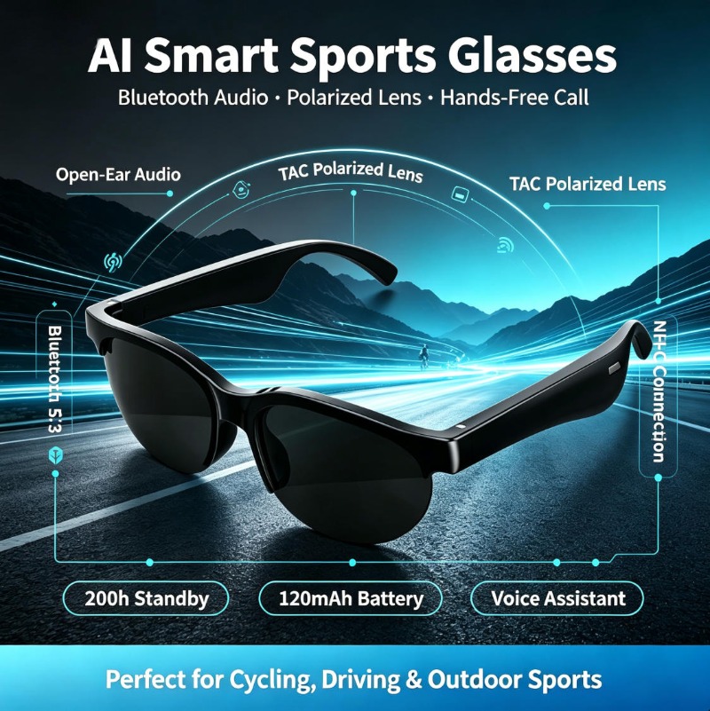 Inteligentne okulary Bluetooth – Blue Light Glasses recenzja i cena