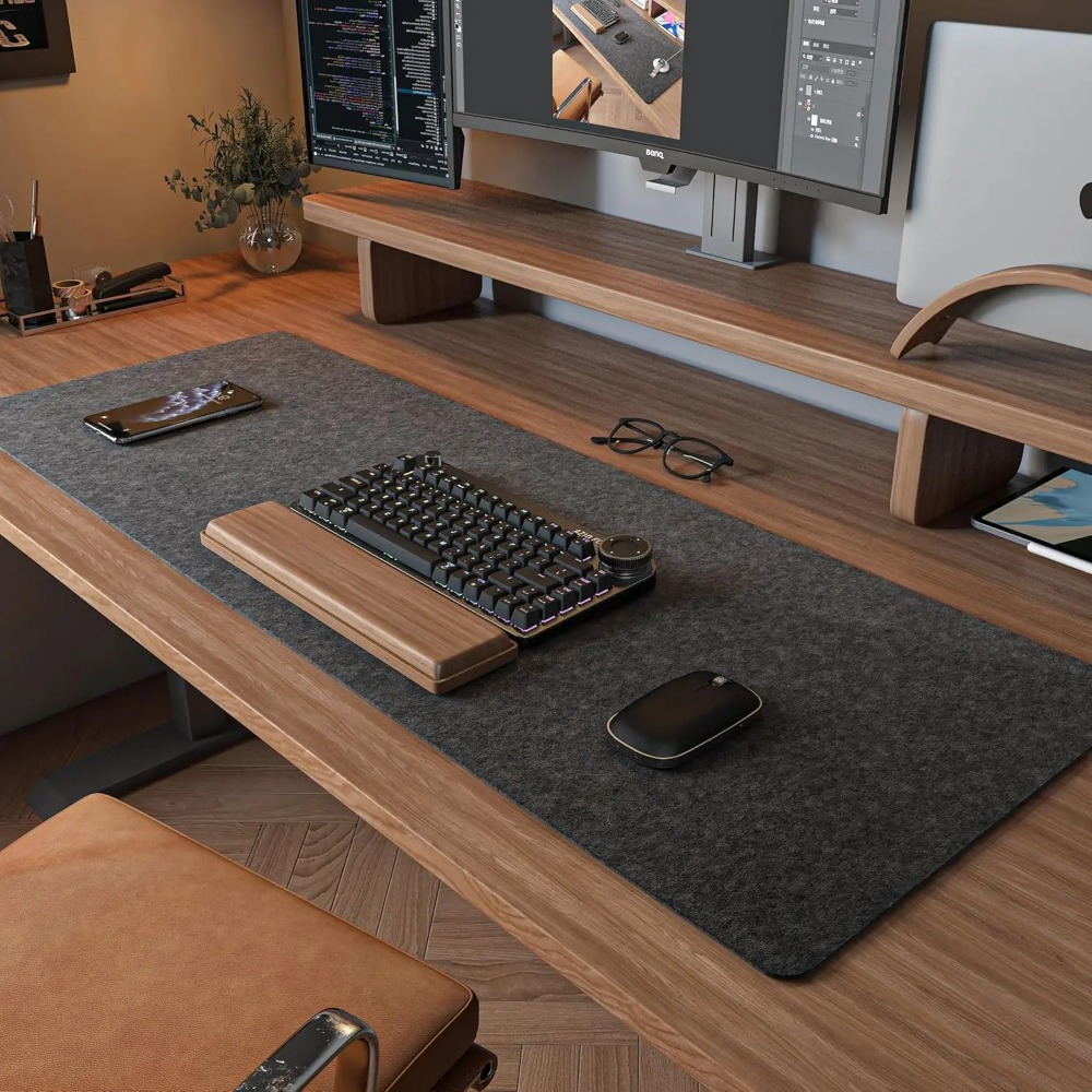 Podkładka na biurko z filcu, m – Home Office Keyboard And Mouse recenzja i cena