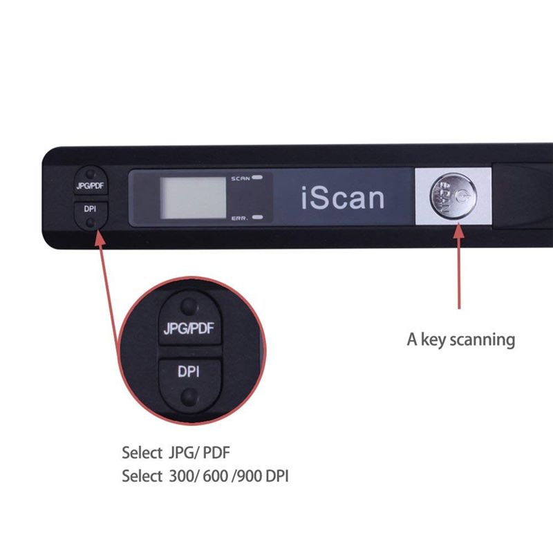 A13E - Przenośny skaner 900 DP – Document Scanner Portable recenzja i cena