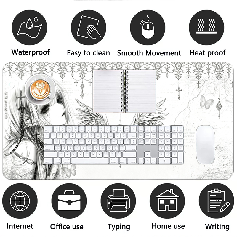 Skórzana podkładka pod mysz cz – Home Office Keyboard And Mouse recenzja i cena