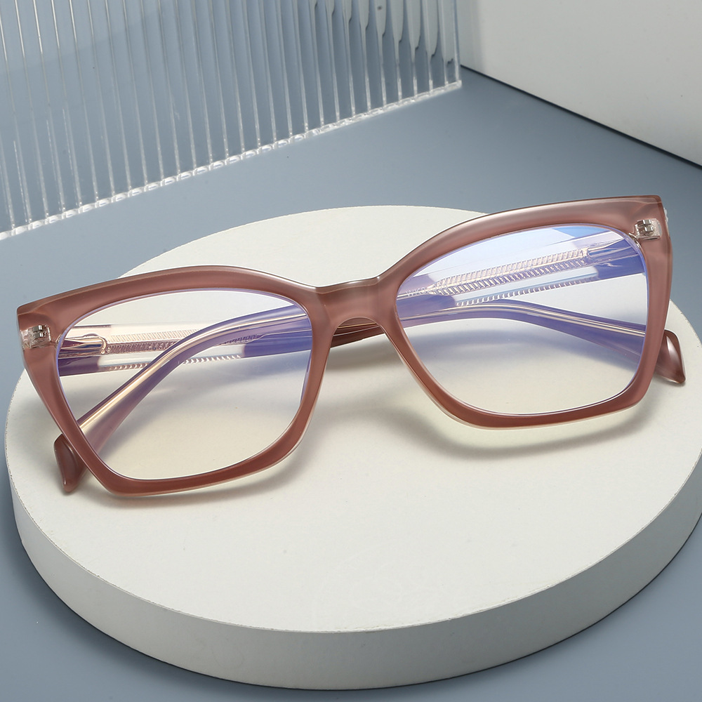 Okulary damskie z dużymi opraw – Blue Light Glasses recenzja i cena