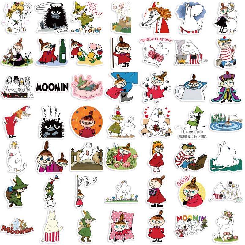 Nowe Naklejki Moomin Valley 50 – Home Office Kit recenzja i cena