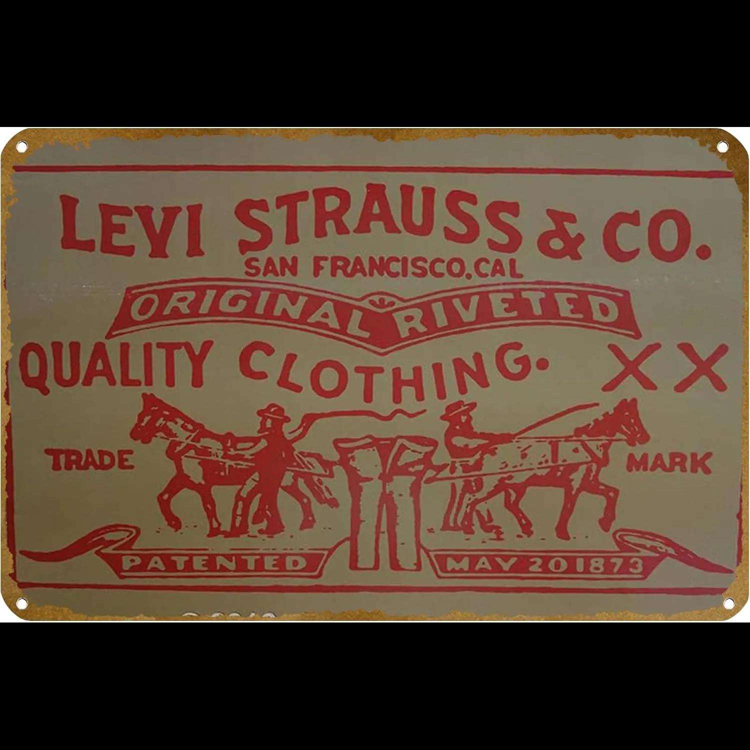 Levi Strauss Co Vintage Logo - – Home Office Logo recenzja i cena