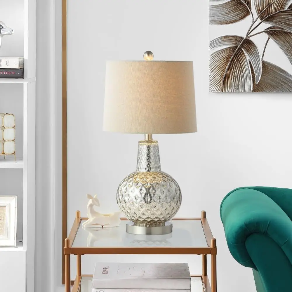 24-calowa srebrno-kremowa lamp – Home Office Desks recenzja i cena